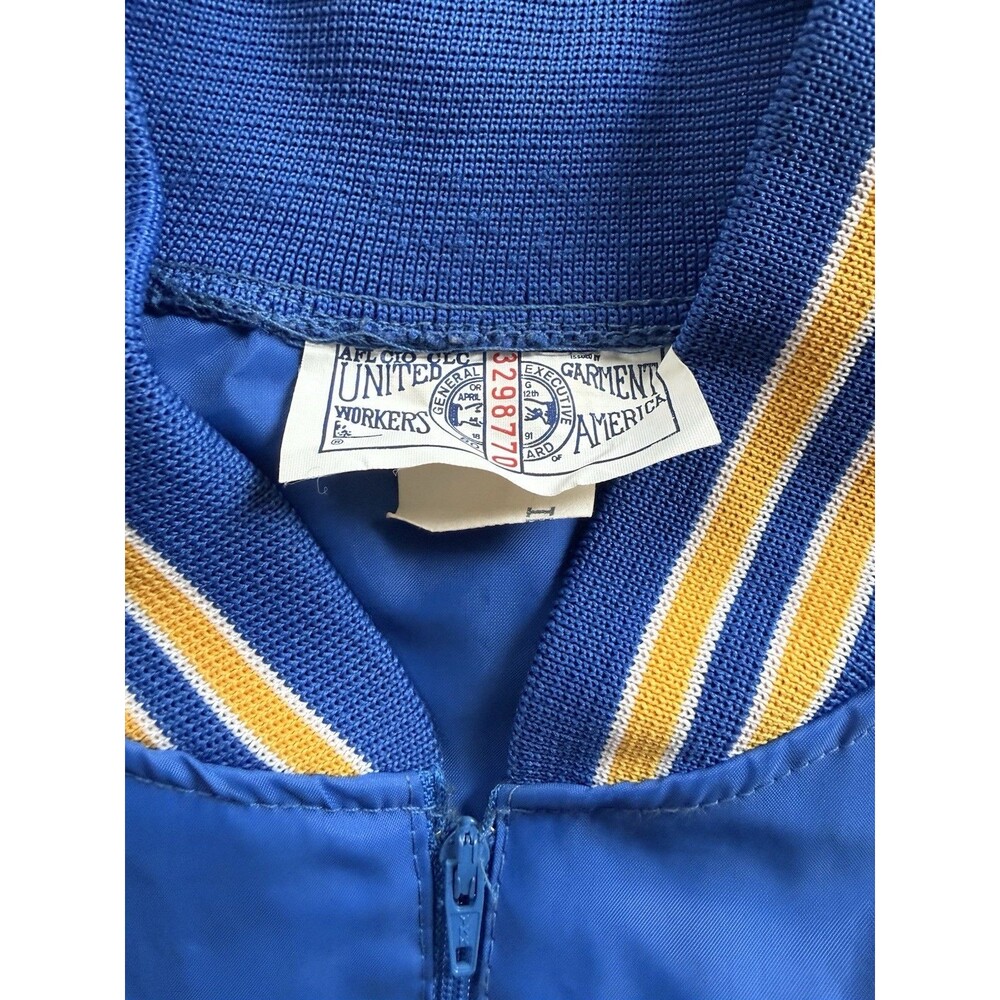 Vintage Teamsters 705 1/4 Zip Bomber Men’s XL - Picture 3 of 8